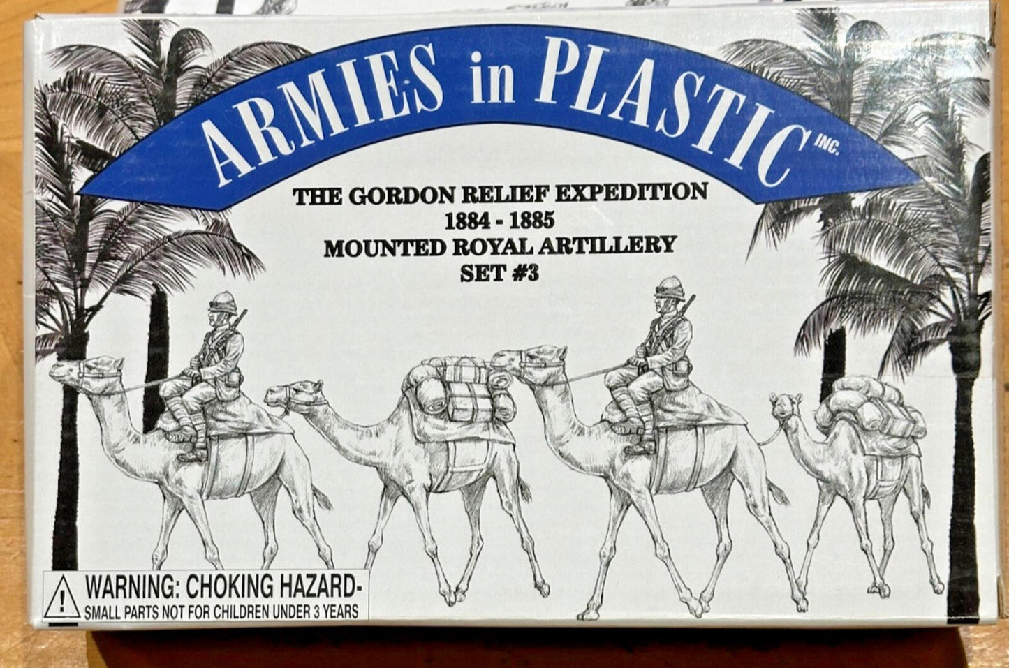 armies in plastic  GORDON RELIEF EXPEDITION MOUNTED ROYAL  ARTILLERY  1/32 SET 3
