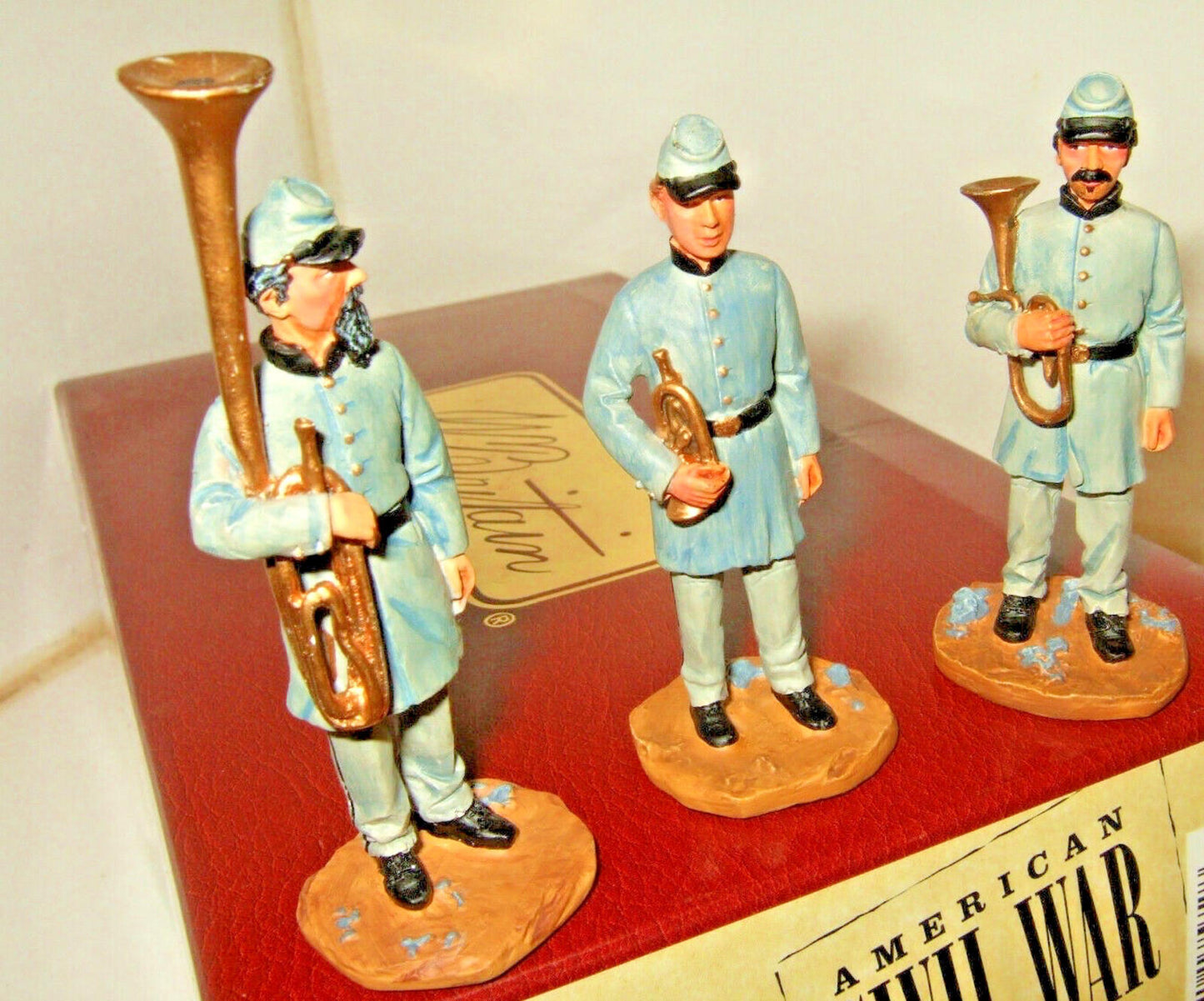 Britains toy soldiers 1/32 scale ACW 26TH NORTH CAROLINA BAND set #17572 new