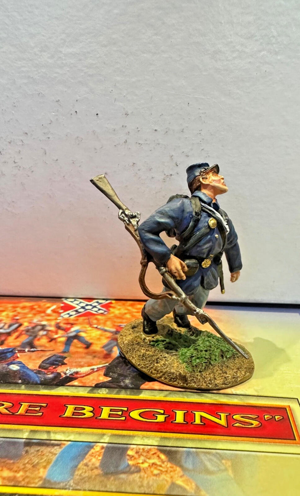 Conte American Civil War 57108 union wounded set  54mm new boxed 3 figures