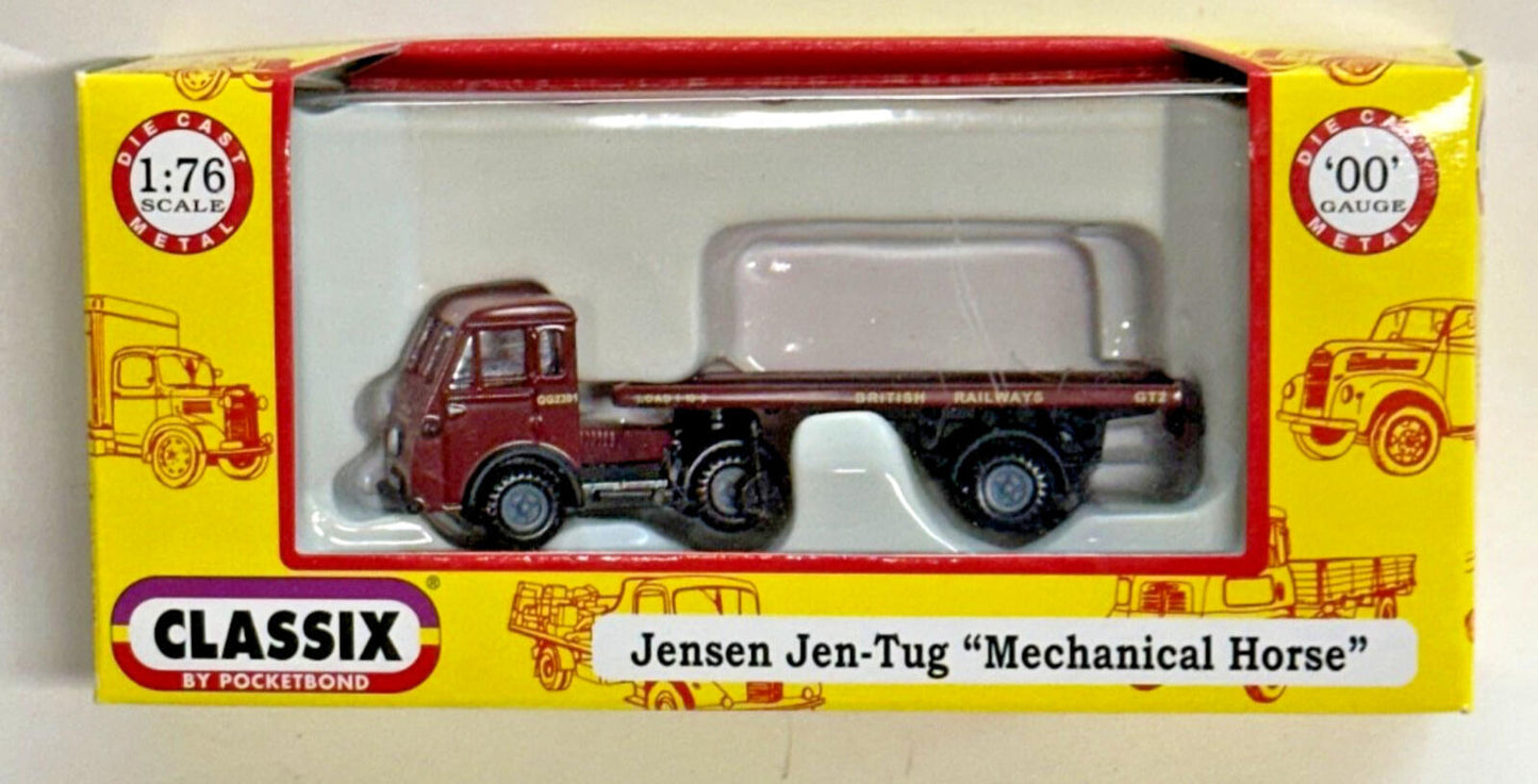 1/76 00 scale model JEN TUG FLATBED BRITISH RAIL   EM76503