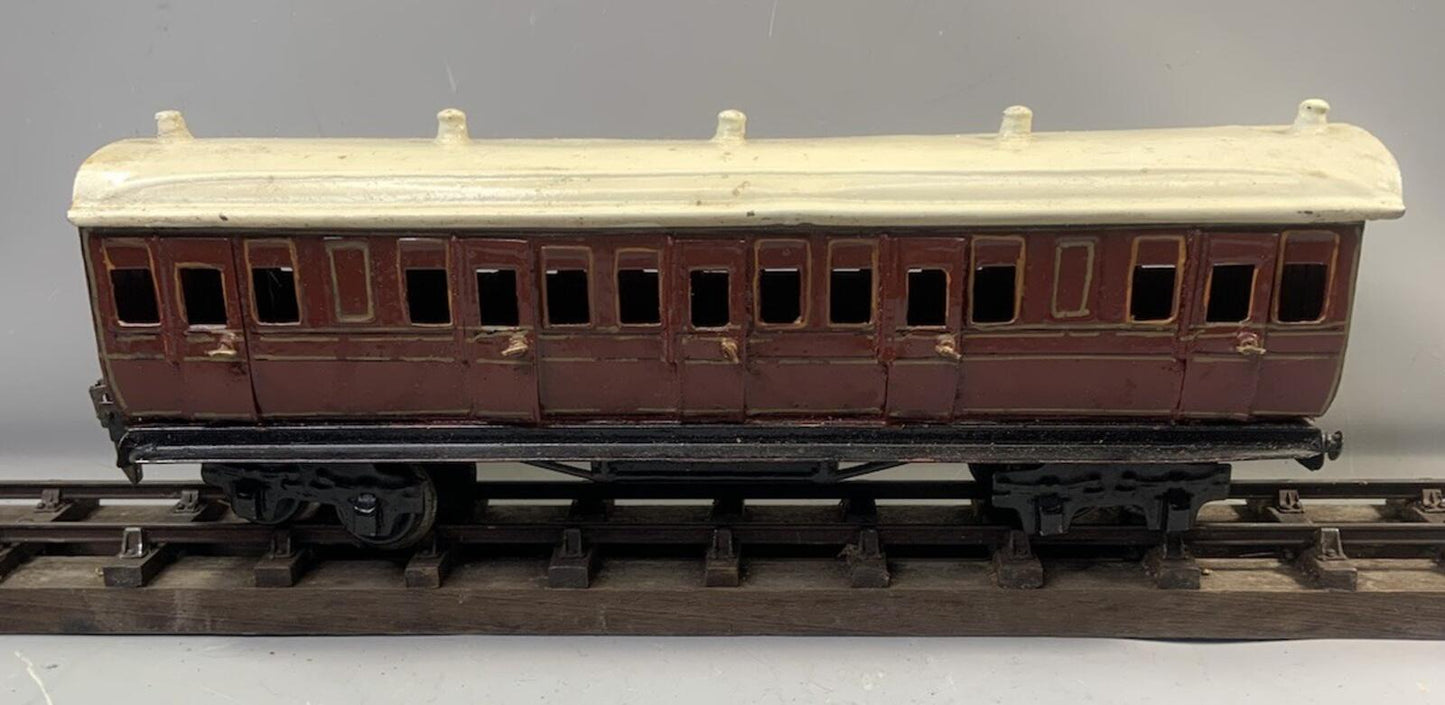 Märklin O Gauge Passenger Coach Pre-War Germany 1910-14 Gamages London