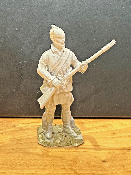 red Indian mohicans  toy soldier 54mm lead vintage rose Hinton hunt