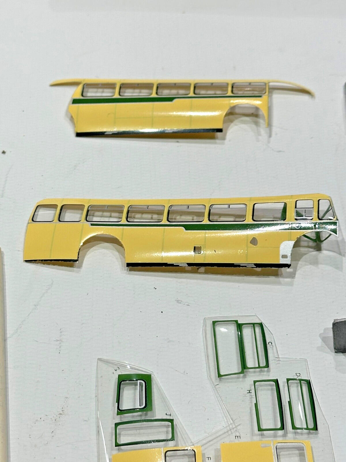 1/76 bus kit EXPRESS Bristol L post war ECW BY BRACKENBOROUGH EAMES WHITE METAL