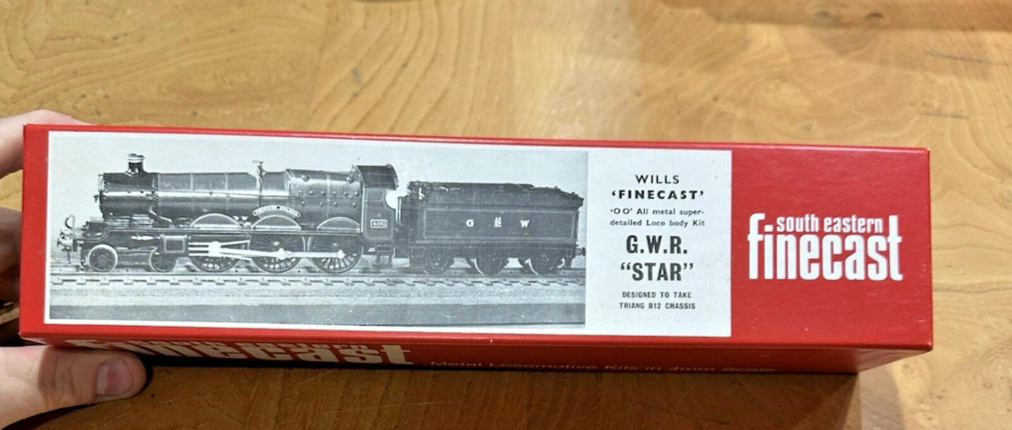 OO GAUGE TRAIN WHITE METAL KIT Finecast GWR STAR 4-6-0 NEW Old Stock