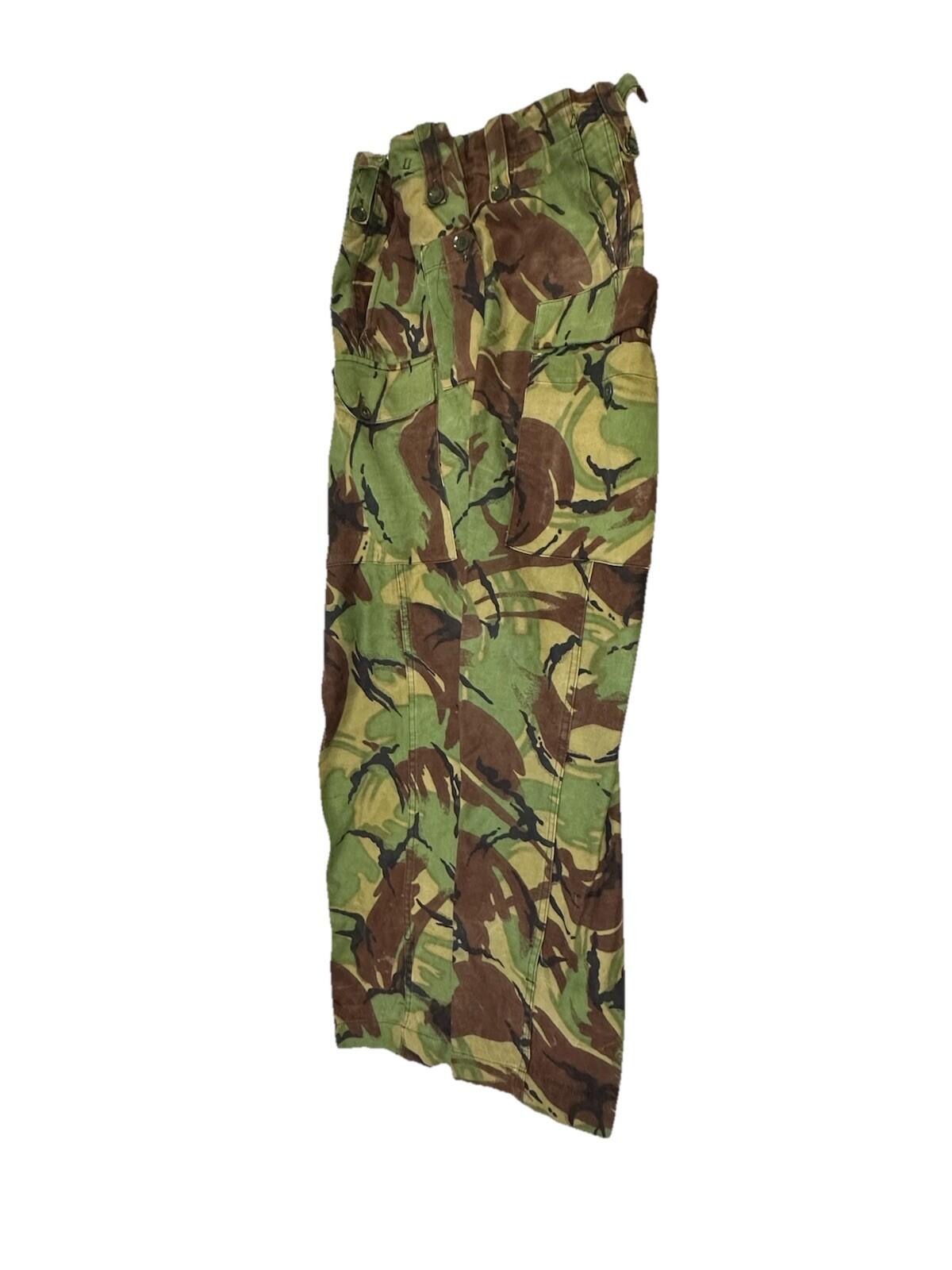 NATO Green Camo 68 Patt DPM Trousers 75cm Waist 85cm Leg —-