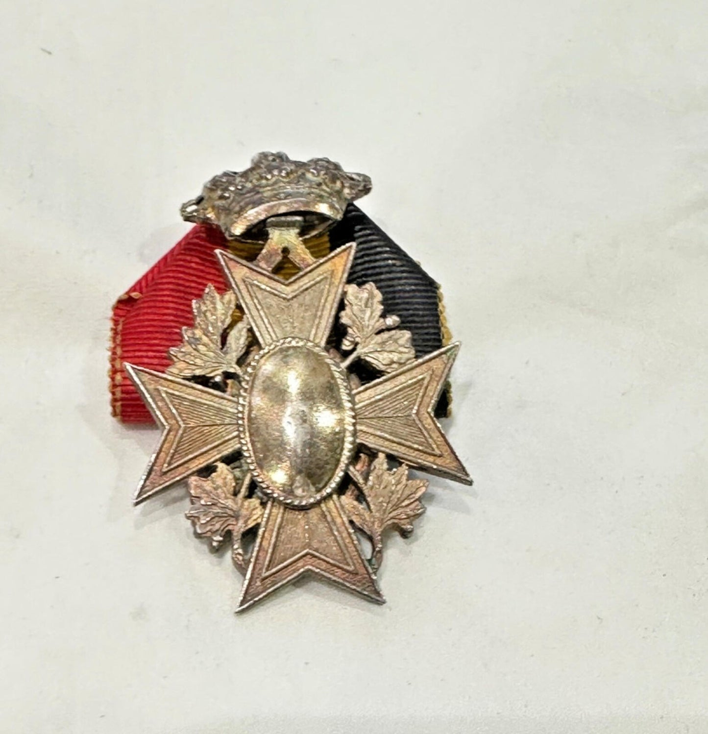 Belgian Mutuality 2nd Class Medal (Mutualité 2ème Classe) — Original Ribbon — Ve