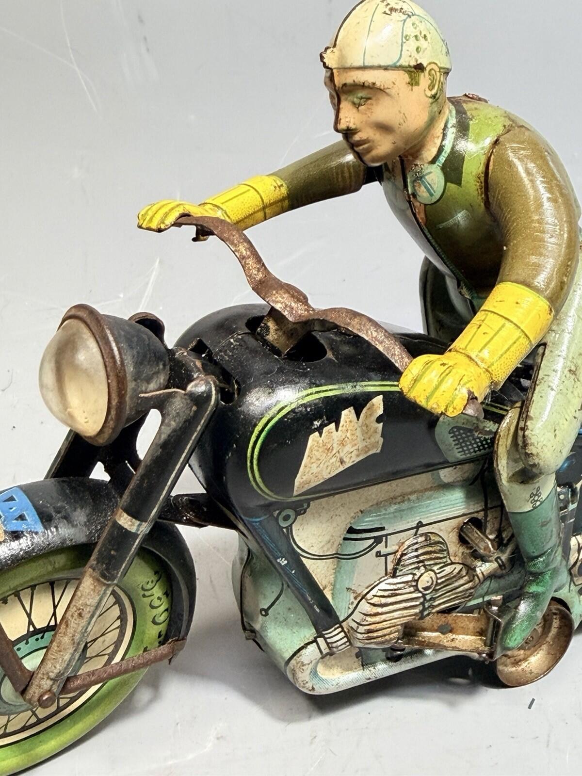 Arnold Mac 700 Clockwork  Motorcycle RARE  Harley Davidson Indian 1948 WORKING
