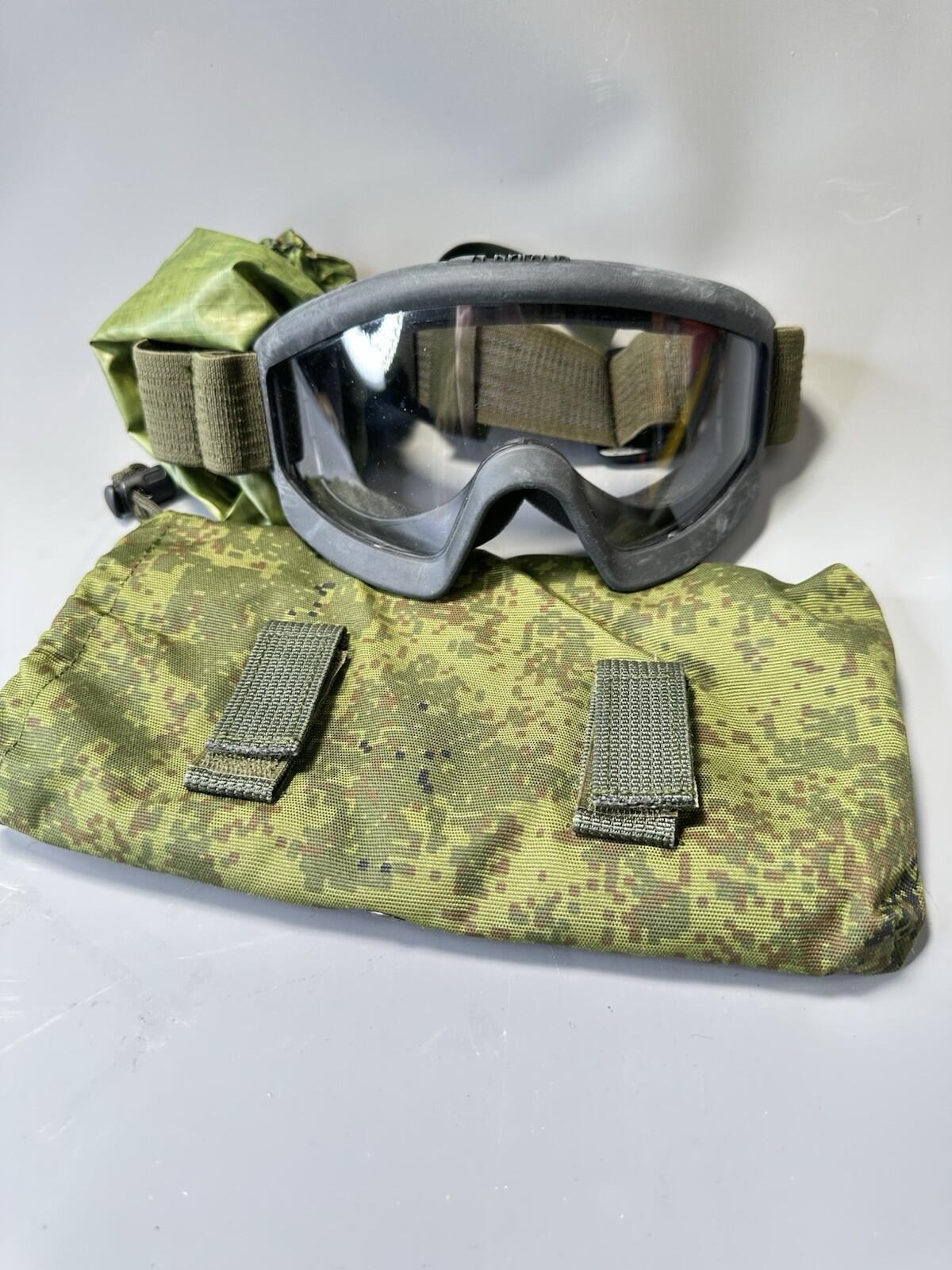 Russian Ballistic Goggles KIRASA NEW with Case Perfect Condition