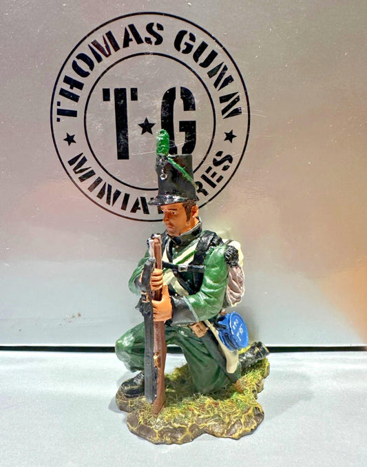 THOMAS GUNN 95TH RIFLES KNEELING READY NAP017A Napoleonic 1812 Figure NOS