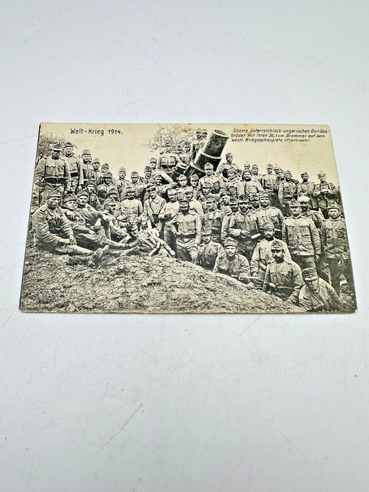 WW1 GERMAN SOLDIERS WELT-KRIEG 1914 30.5 CM BRUMMER used