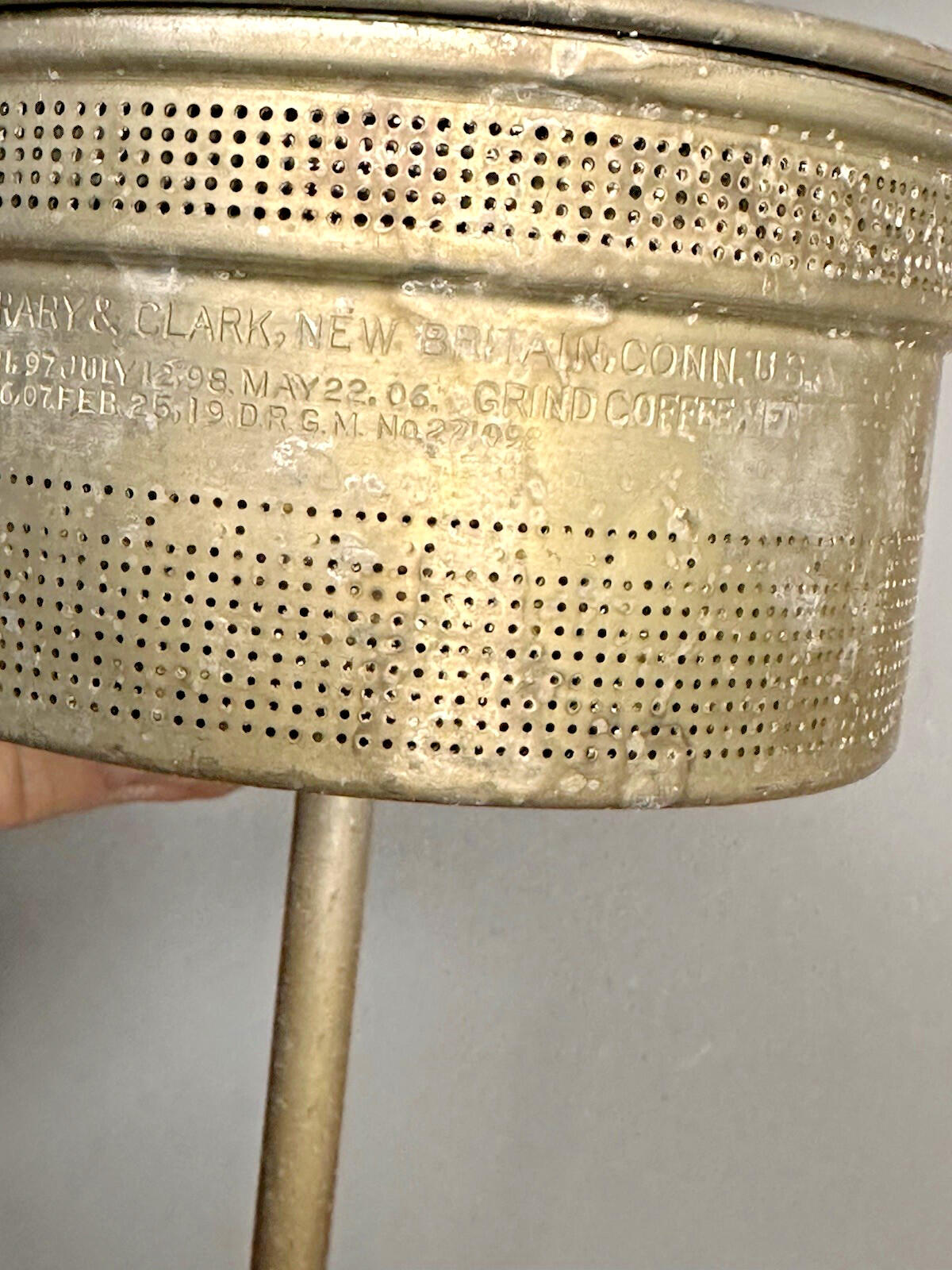 antique Coffee Percolator, Frary & Clark Antique 'Universal' w/ Burner