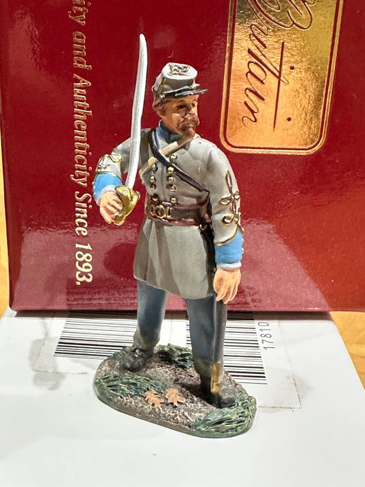 Britains. ACW 2006 CLUB FIGURE #17810 5TH VIRGINIA OFFICER STONEWALL BRIGADE NEW