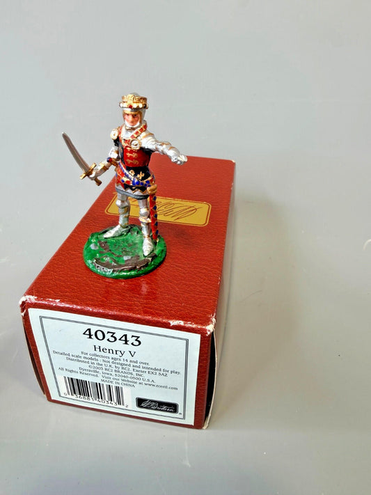 W Britains HENRY V #40343 1/32 54MM SCALE NEW OLD STOCK