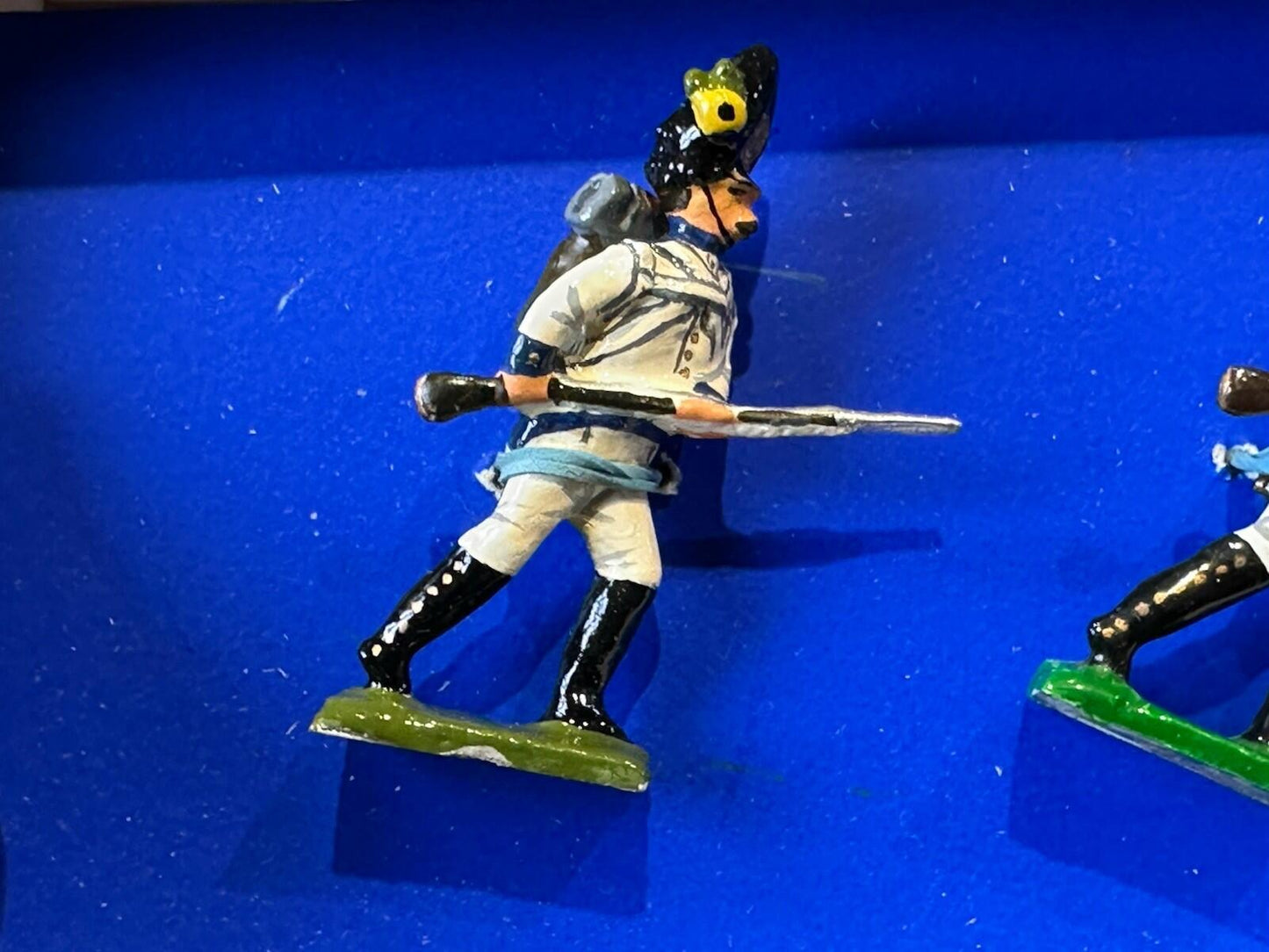 Austrian Grenadiers 1809 Waterloo 54mm lead Mint Boxed GM Toy Soldiers