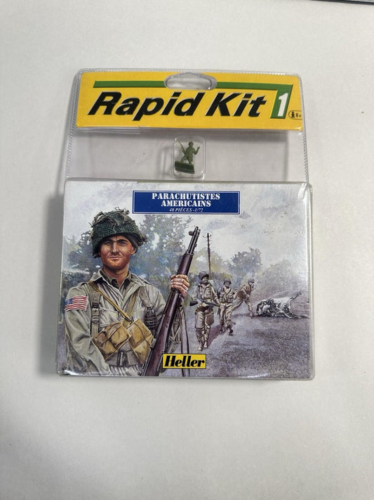 ww2 US Paratroopers " KitNo.71023 - 1:76 Scale - Factory Sealed Dated 1999