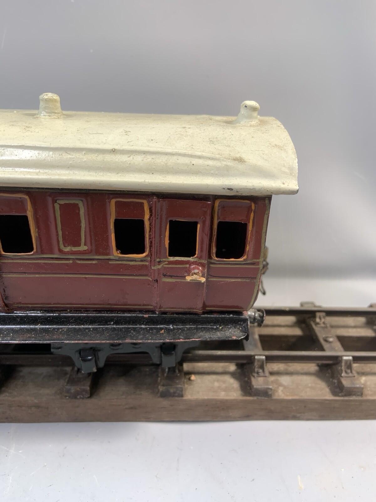 Märklin O Gauge Passenger Coach Pre-War Germany 1910-14 Gamages London