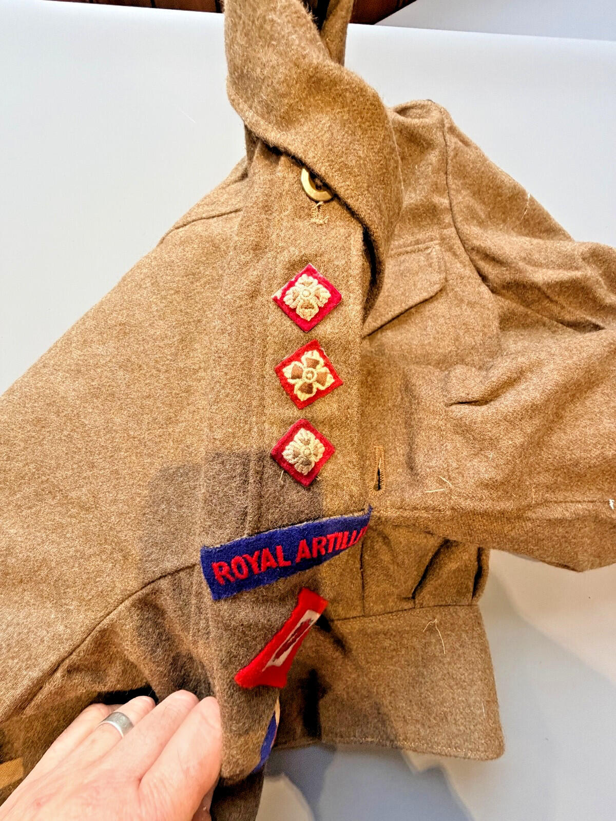 British Army 1949 Pattern Battle Dress Royal Artillery Captain Uniform A