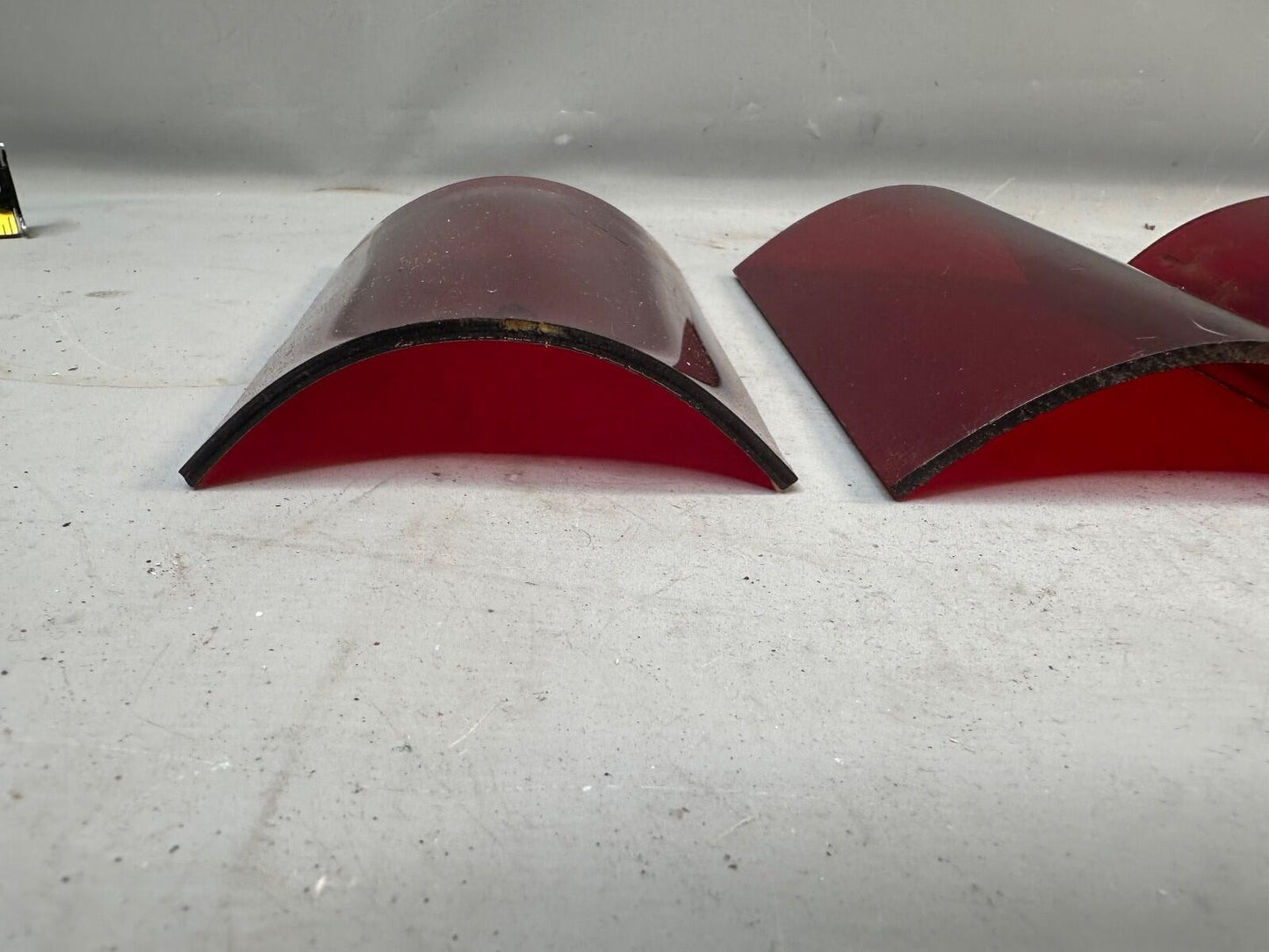 Vintage Railway hand Signal Red PLASTIC  Lamp Panels  Job Lot BR, GWR,LMS