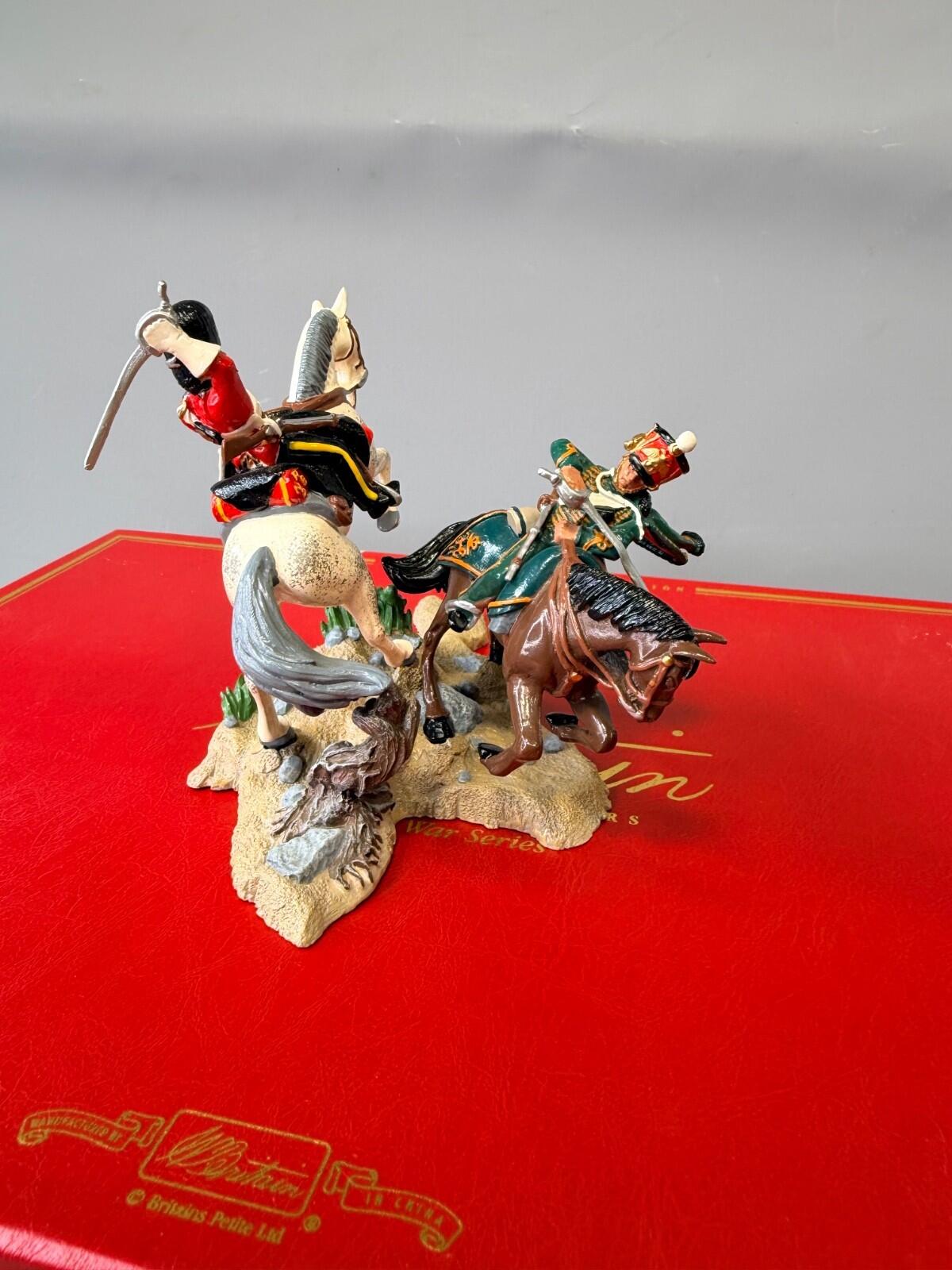 Britains Scots Greys 11th Hussars Duel Crimean War Set 00170 Boxed