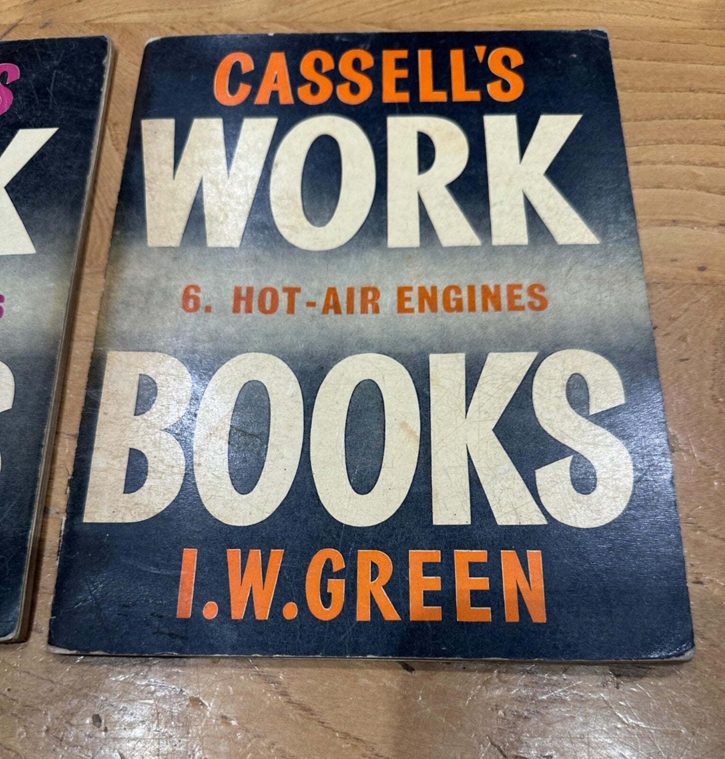 Steam Power Boats & Hot-Air Engines I.W. Green Cassell’s Work Books No. 5 & 6 –