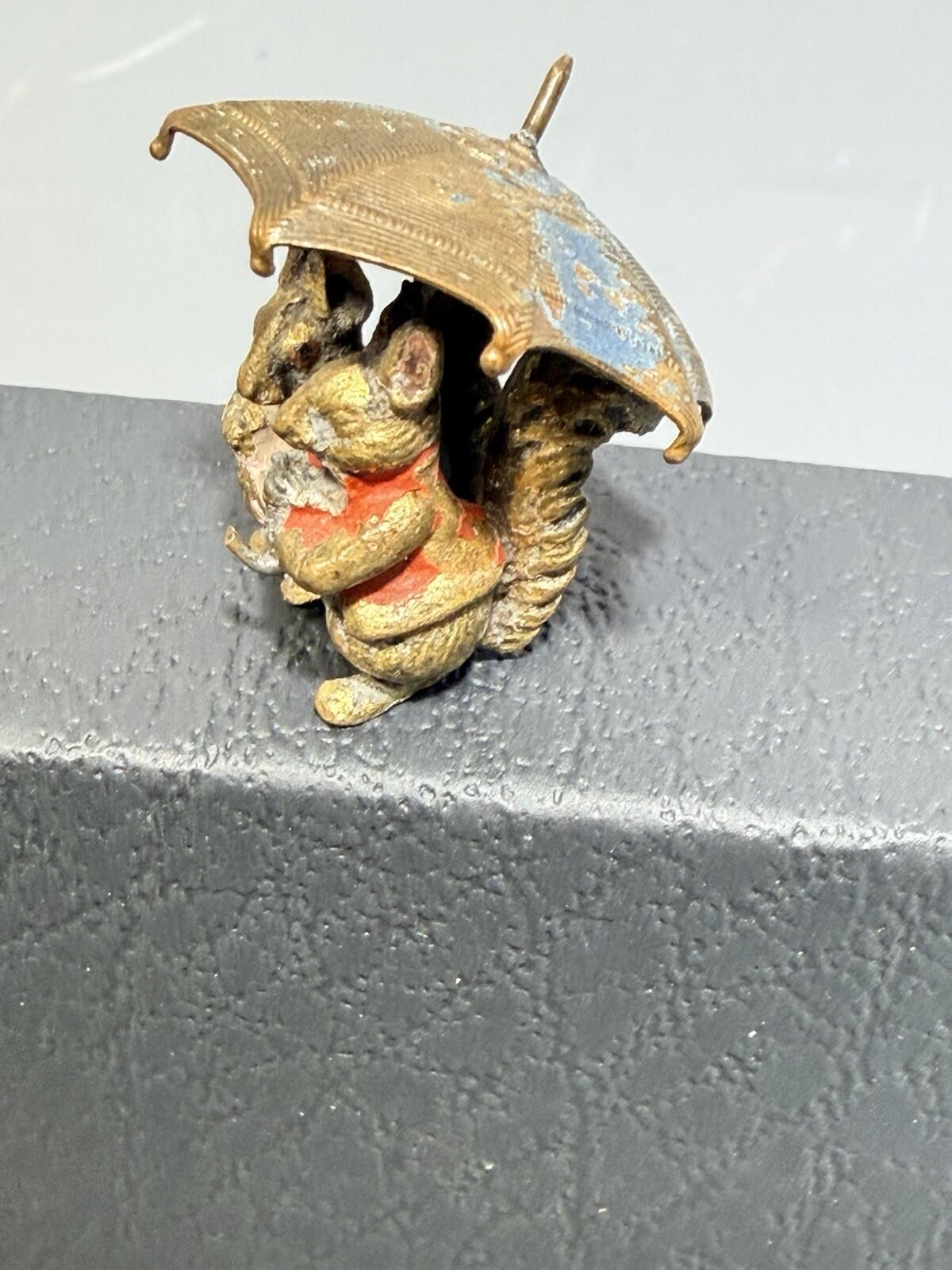 Tommy Tiptoe Miniature Cold Painted Bronze Figure - Unsigned - Beatrix Potter