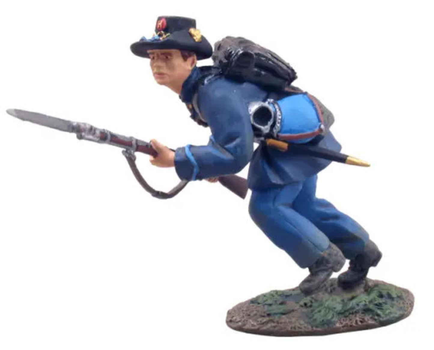 Britains  AMERICAN CIVIL WAR #31055- 54MM UNION IRON BRIGADE CHARGING #1