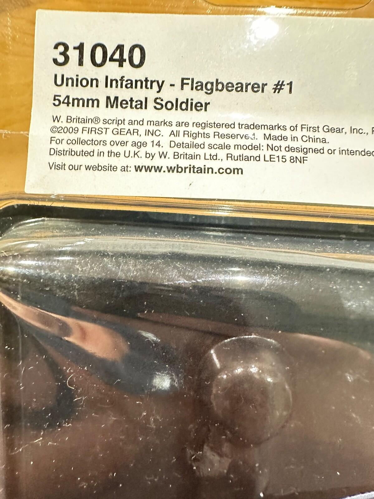 Britain 31040 Union Infantry Flagbearer #1 54mm ACW Sealed BLISTER PACK NEW