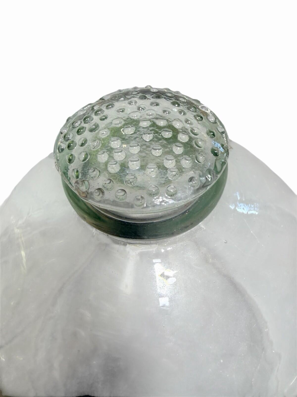 Antique Lantern Hundi Belgian Lamps Glass Bell Jar Suspendu lantern Hanging