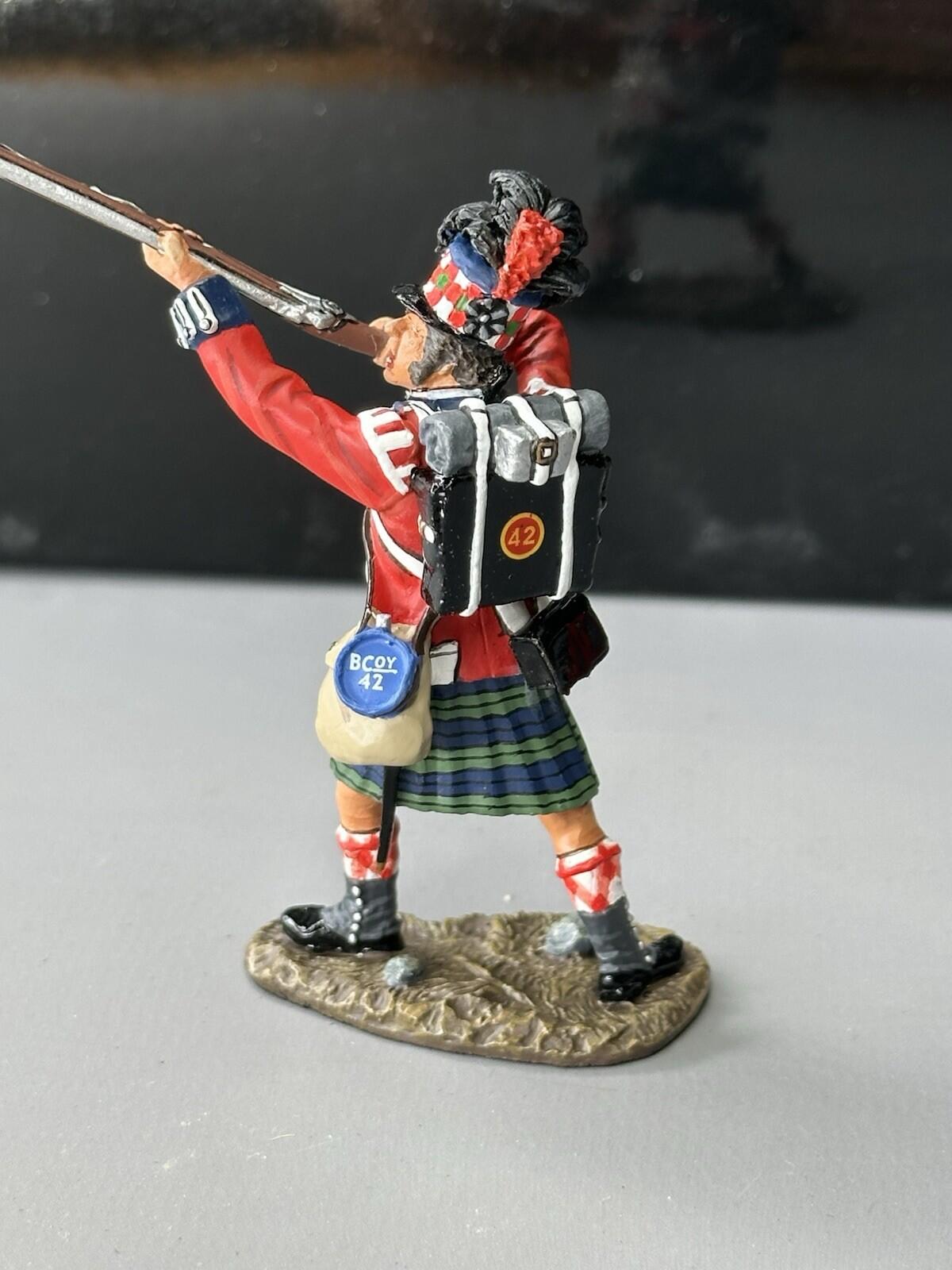 Waterloo Napoleonic 42nd BLACKWATCH HIGHLANDER NA54 1:30 King and country