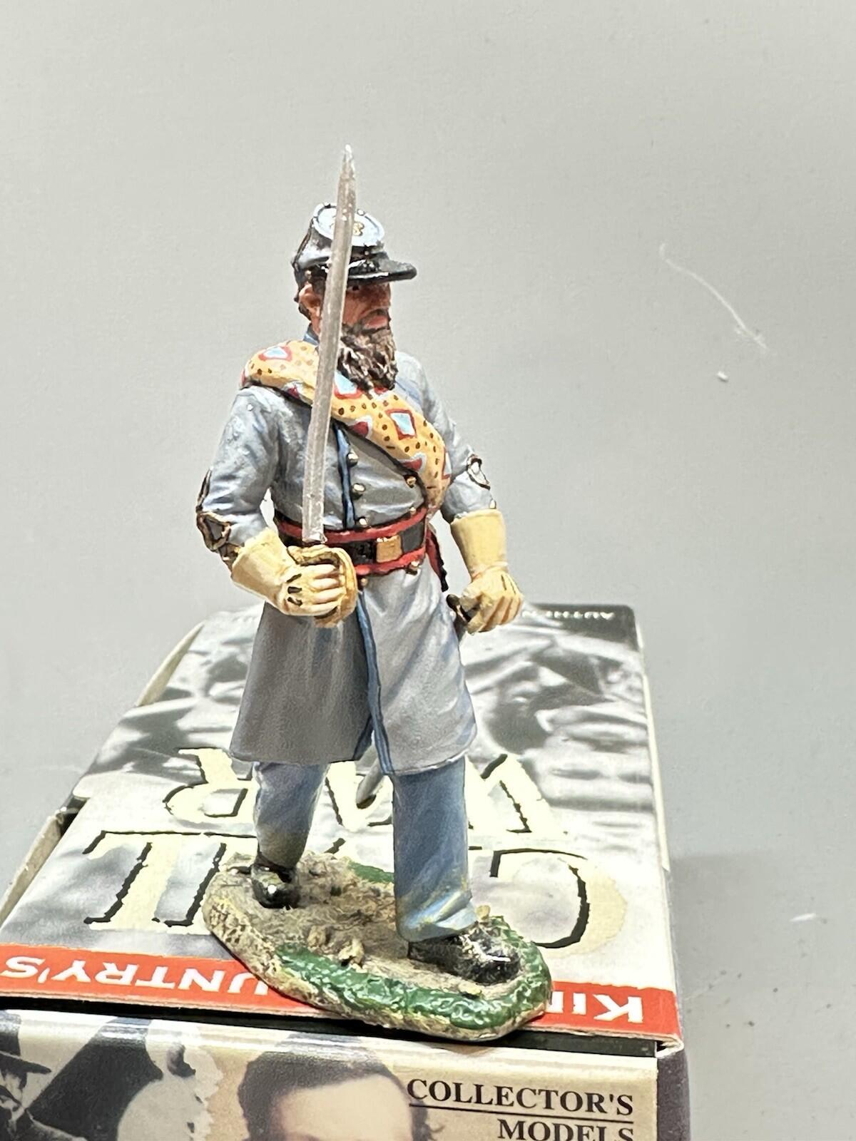 American Civil War Confederate Officer Marching CW14 1/30 KING & COUNTRY