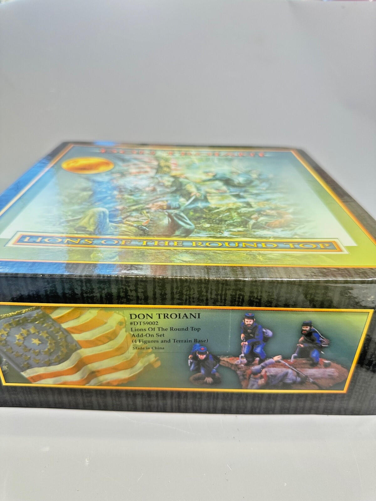 ACW DT59002 LIONS OF THE ROUND TOP 1/30 DON TROIANI CIVIL WAR NEW 2001 conte
