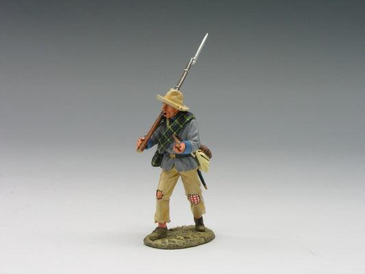 ACW #CW17 REBEL MARCHING WITH PIPE IN HIS HAND NEW King and country