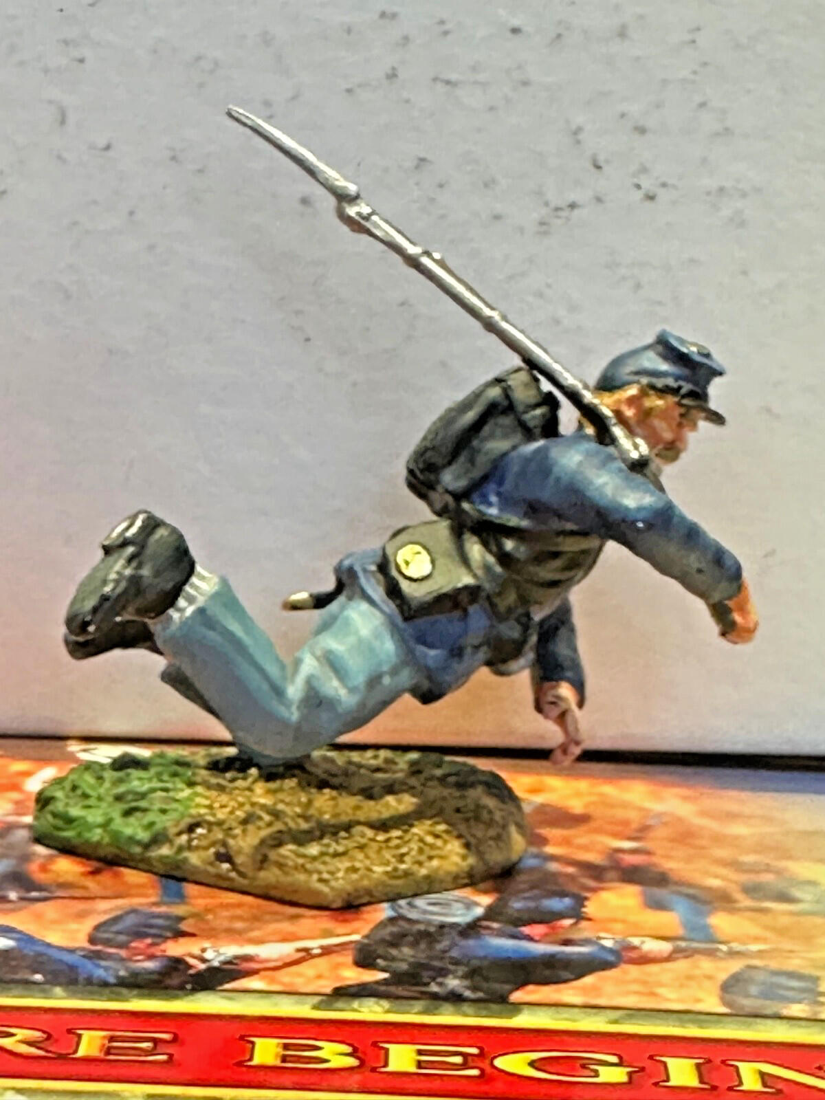 Conte American Civil War 57108 union wounded set  54mm new boxed 3 figures