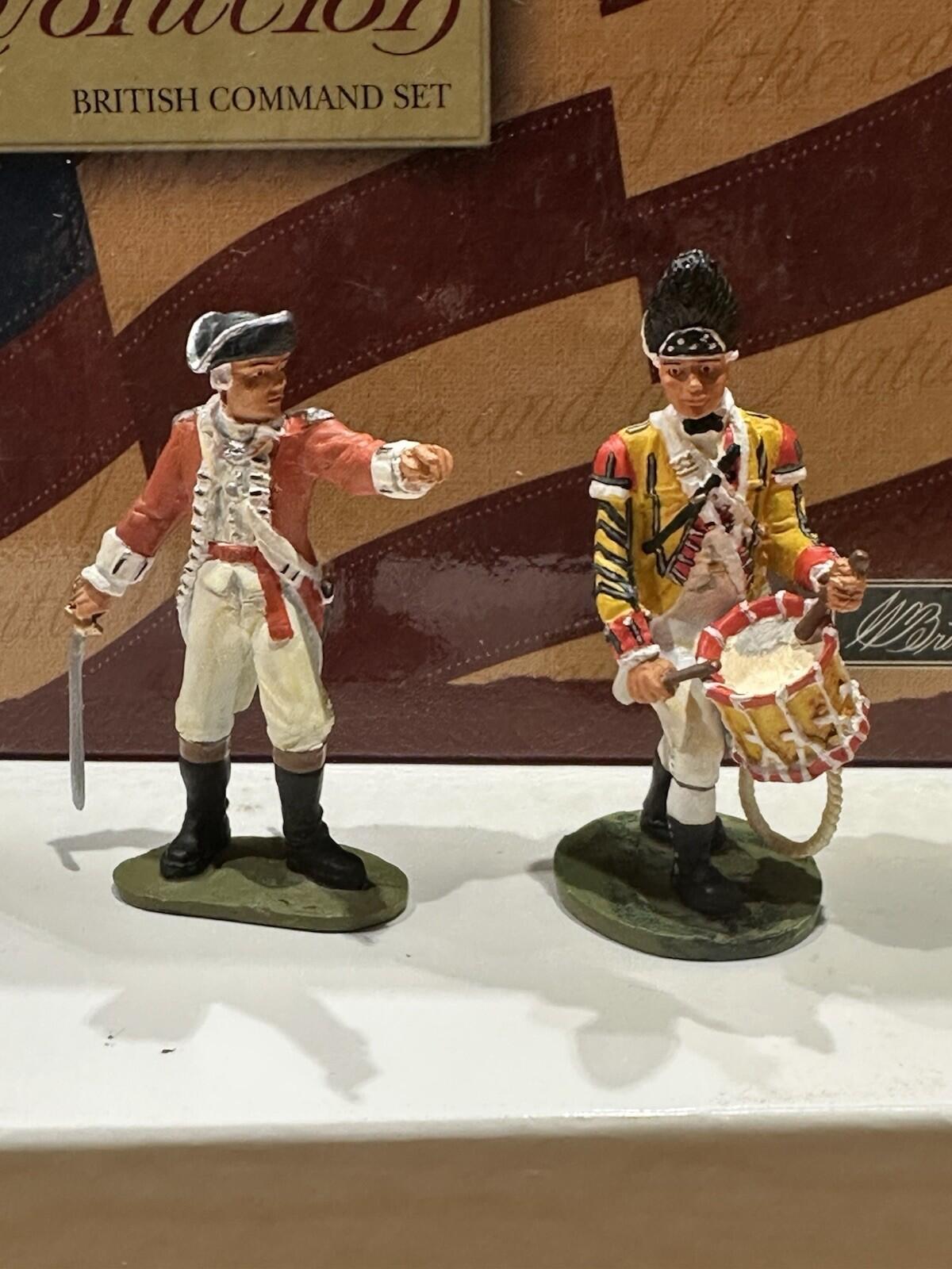 Britains American Revolution 17956 British 80th Foot Advancing Command Set New