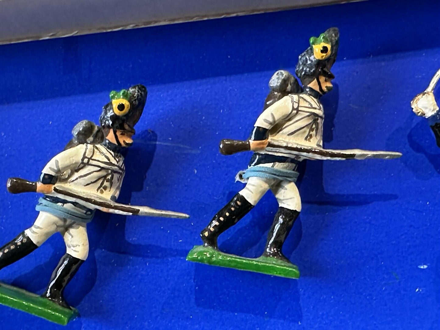 Austrian Grenadiers 1809 Waterloo 54mm lead Mint Boxed GM Toy Soldiers