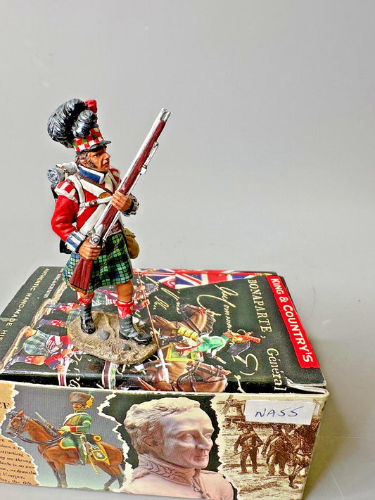 NAPOLEONIC na55 GORDON HIGHLANDERS MARCHING  new KING & COUNTRY