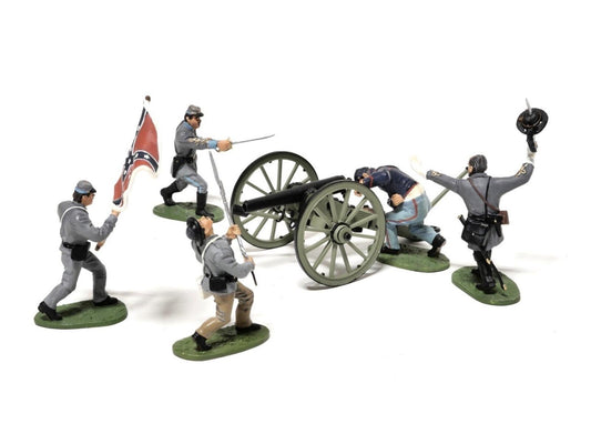 W Britains AMERICAN CIVIL WAR #17244 FOWARD WITH THE COLOURS  54MM NEW