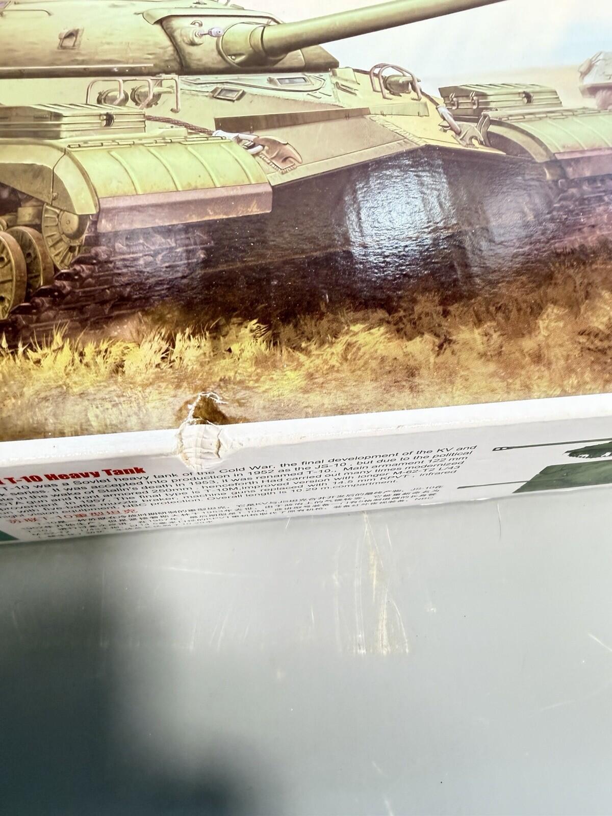 Trumpeter 1/35 Soviet T-10 Heavy Tank # 05545 - Plastic Model Kit New Sealed Bag