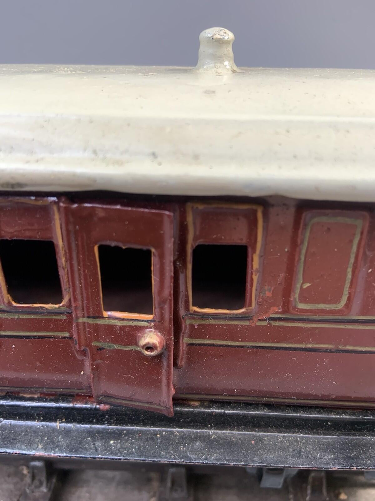 Märklin O Gauge Passenger Coach Pre-War Germany 1910-14 Gamages London