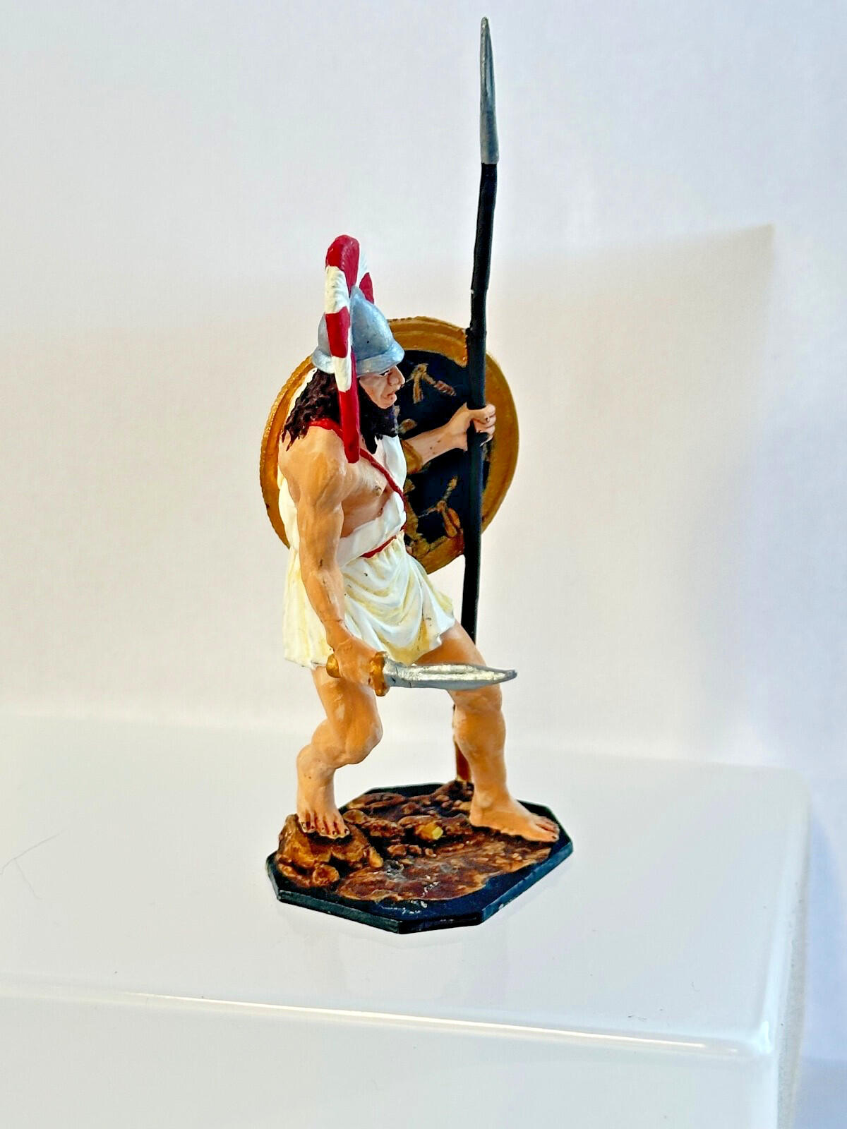 LACADEMONIAN COMMANDER GREECE toy soldiers studio painted E.K Castings