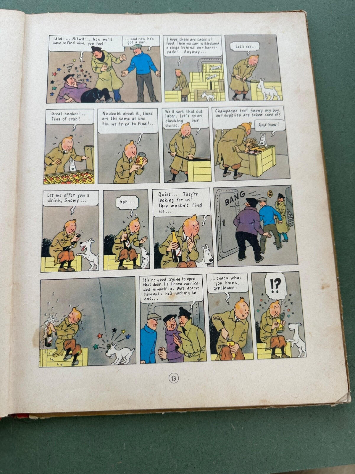 Tintin The Crab with the Golden Claws – First English Edition 1958 Methuen