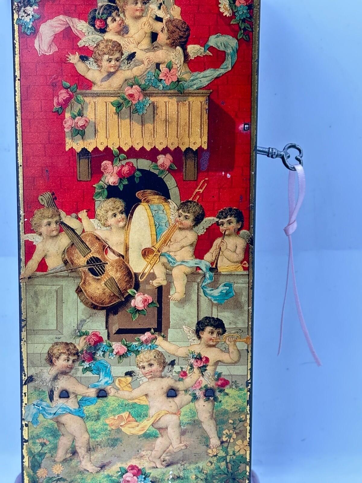 Stollwerck "Victoria" Tin Litho Money Box & Candy Dispenser — Very Rare German