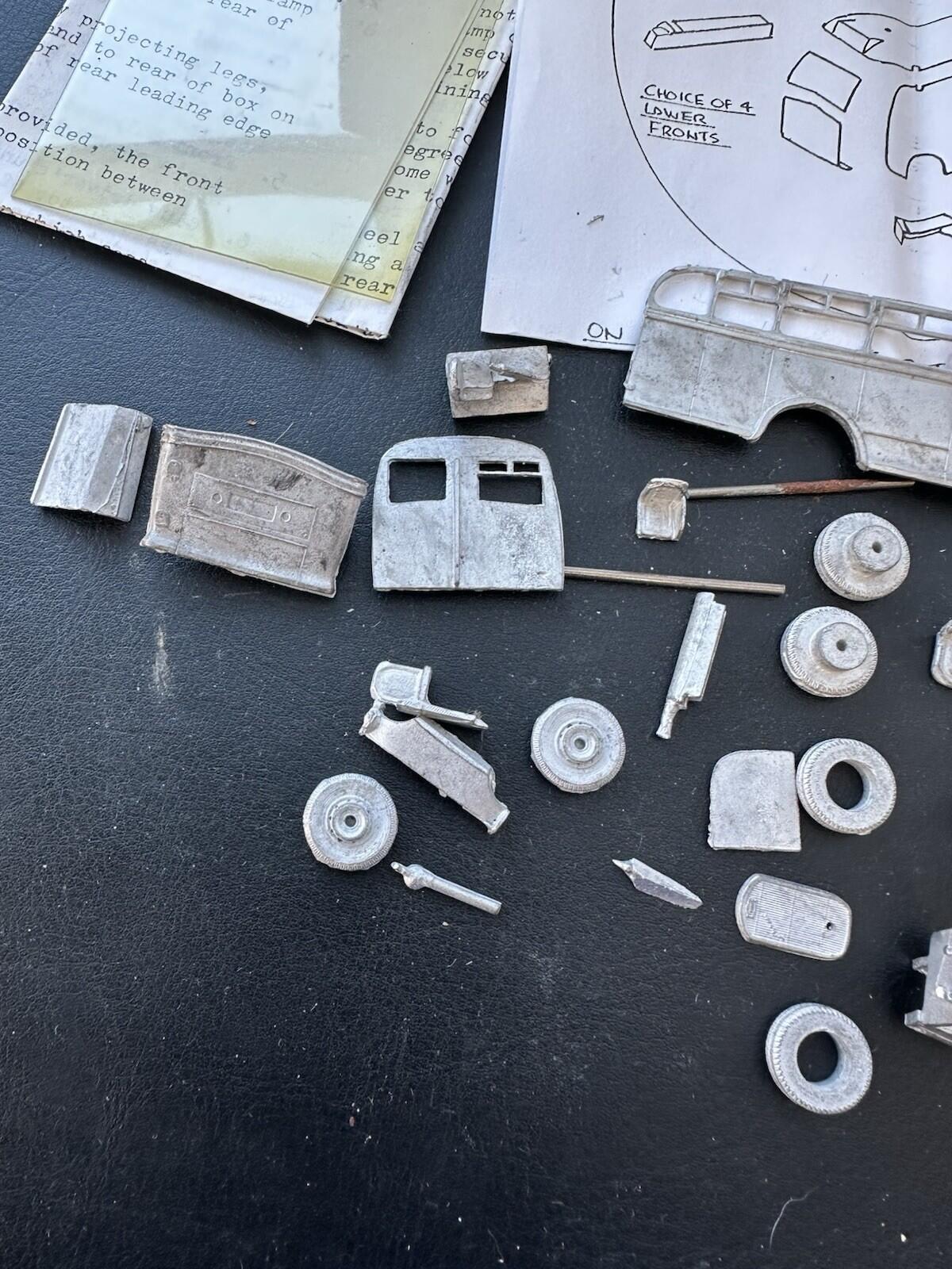 Pirate Models  new old stock resin model 1/76 Dennis Lancet