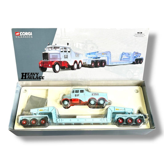 Corgi heavy haulage ltd ed 1.50 #1760 HILLS OF BOTLEY SCAMMELL LOW LOADER MIB