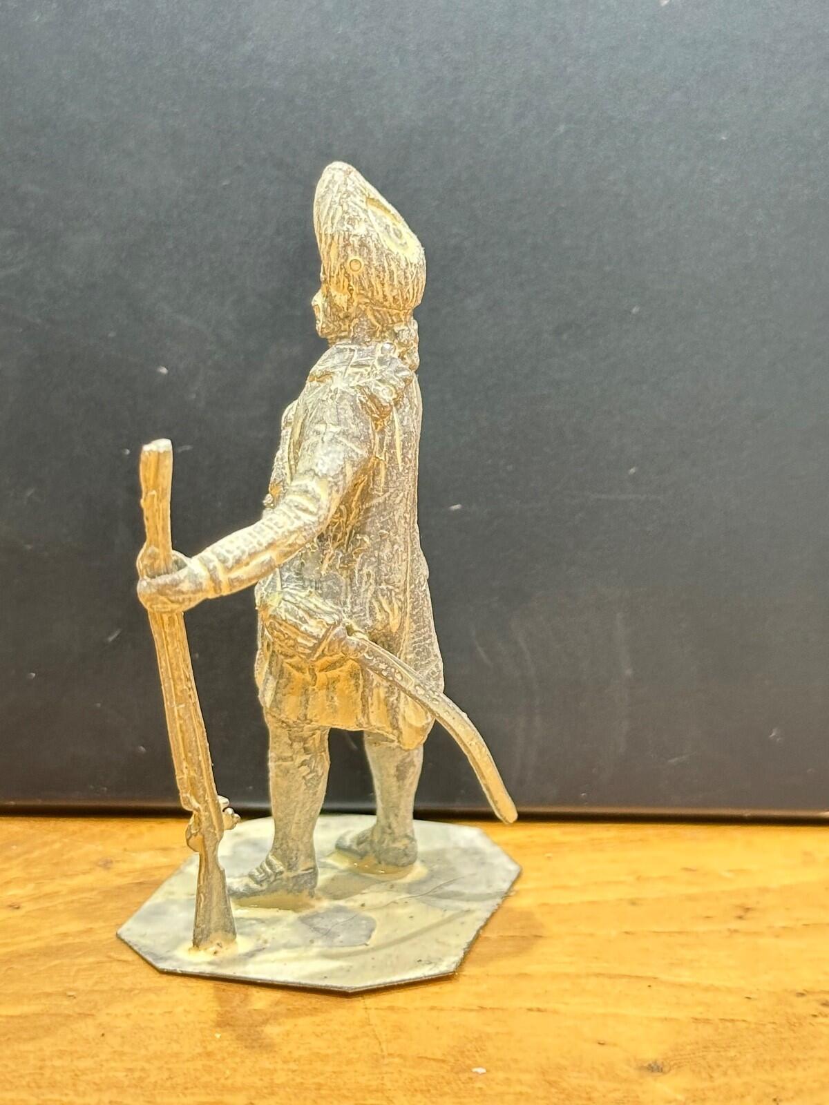 American war of independence toy soldiers x 3 54mm lead vintage rose Hinton hunt