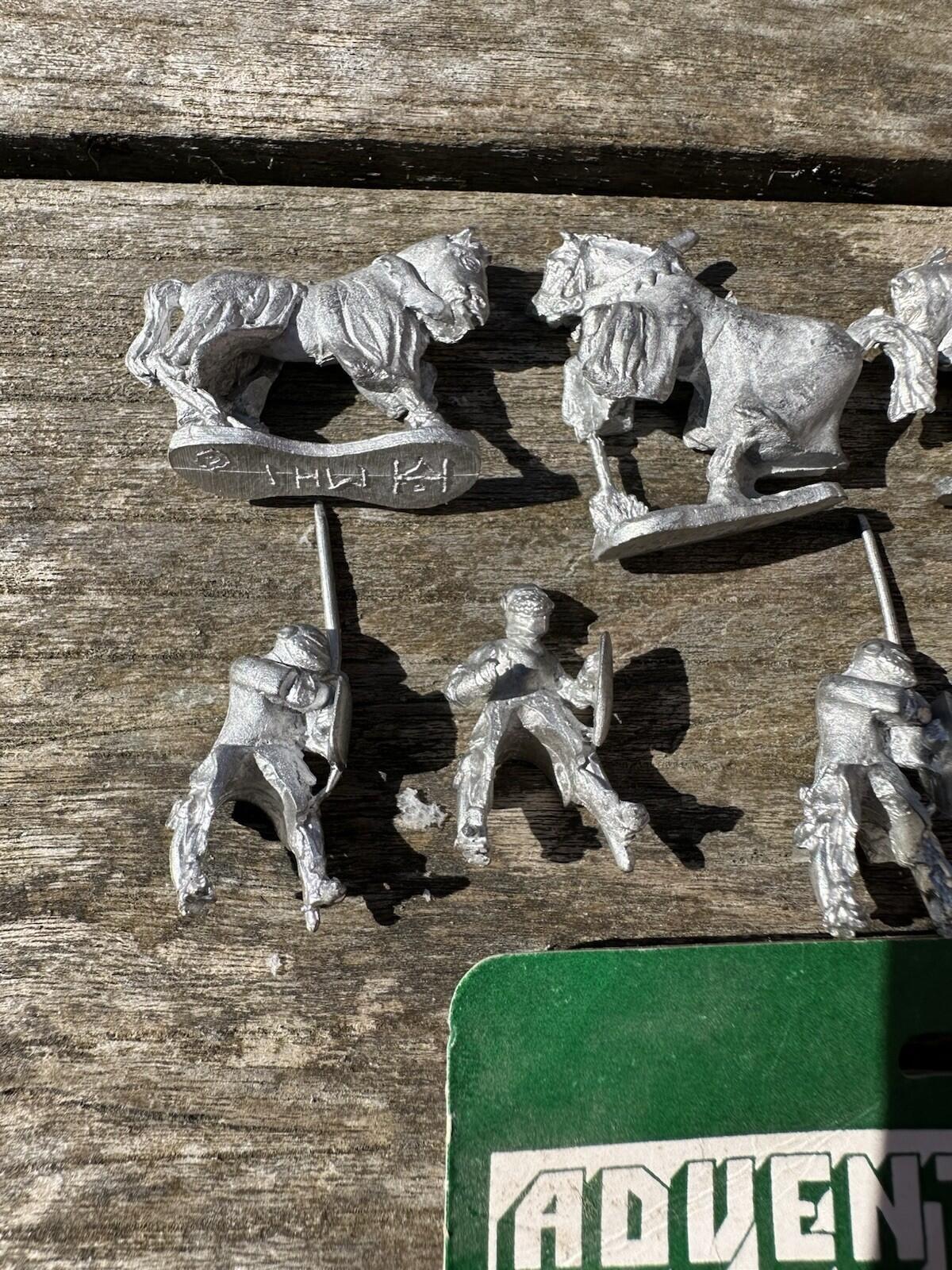 Medieval Knights From Agincourt Era Mint BoxedHinchliffe Models 25mm