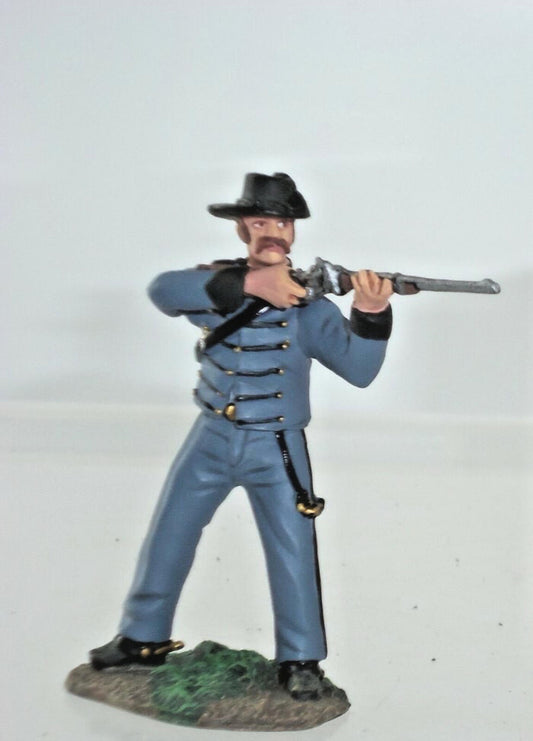 W Britains AMERICAN CIVIL WAR #50040C CONFEDERATE CAVALRY TROOPER   54MM NEW