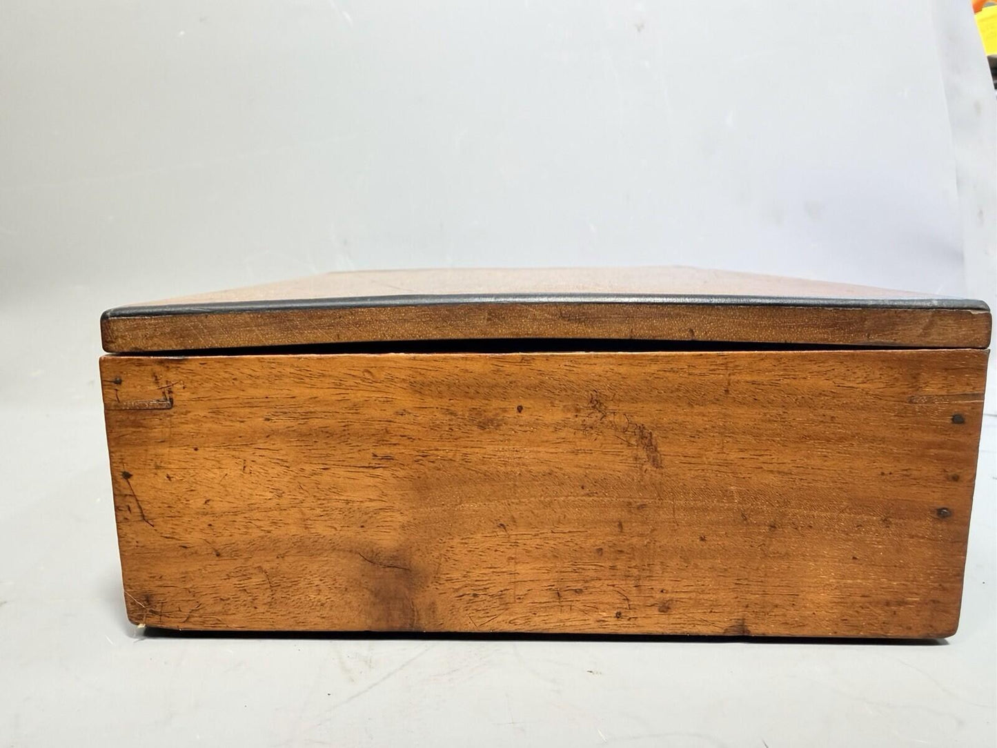 Reeves & Son Cheapside Mahogany Artist Paint Box Victorian Upcycle 19th C