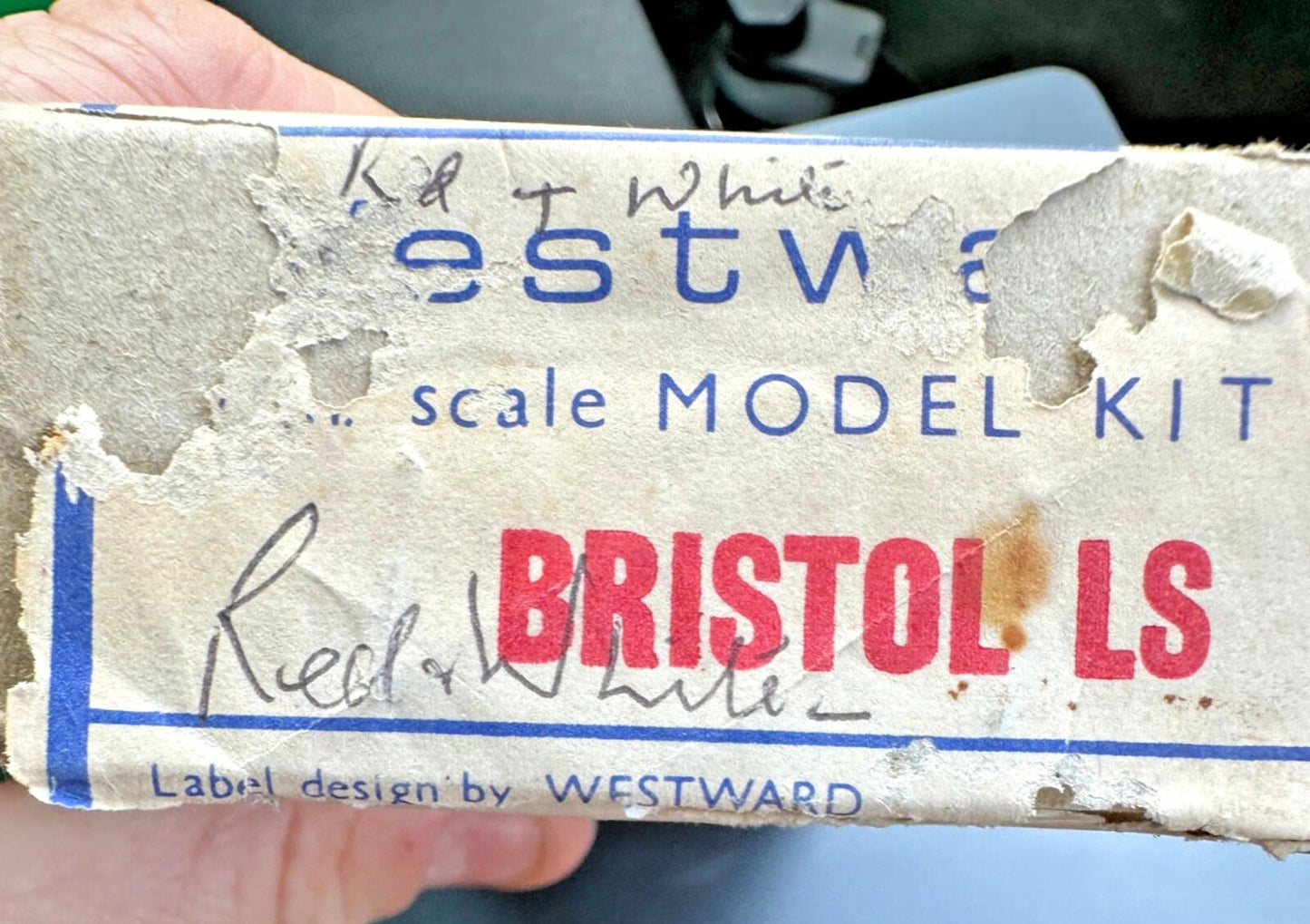 Westward Bristol ECW LS Touring Coach 4mm OO White Metal Kit complete old stock