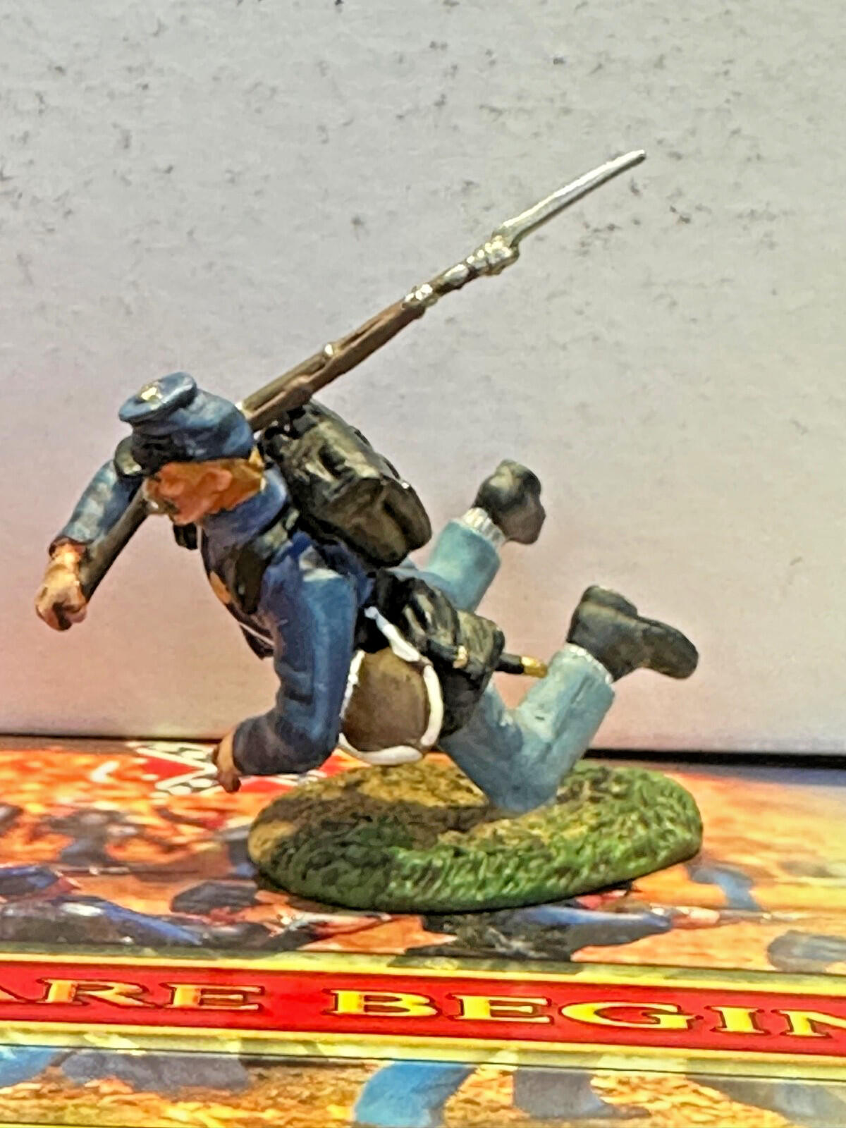 Conte American Civil War 57108 union wounded set  54mm new boxed 3 figures